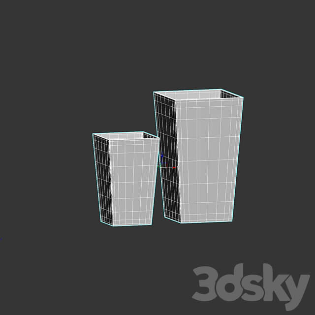 CONCRETIKA CONIC surface OM collection 3D Models 3DSKY