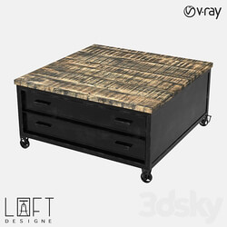 Coffee table LoftDesigne 6606 model 3D Models 3DSKY 