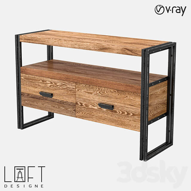 Console LoftDesigne 10815 model 3D Models 3DSKY