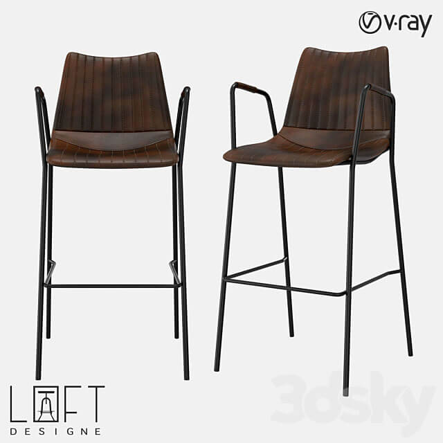 Bar stool LoftDesigne 30489 model 3D Models 3DSKY