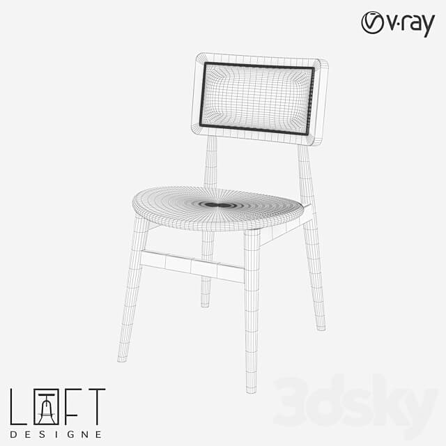 Chair LoftDesigne 31859 model 3D Models 3DSKY