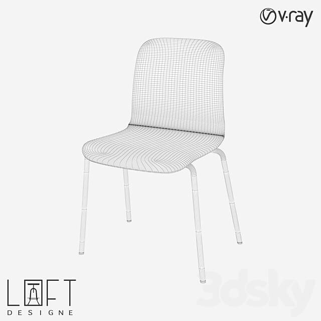 Chair LoftDesigne 36995 model 3D Models 3DSKY