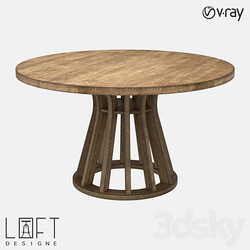 LoftDesigne 60433 model table 3D Models 3DSKY 