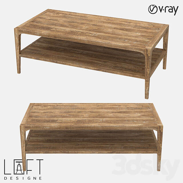 Coffee table LoftDesigne 60434 model 3D Models 3DSKY