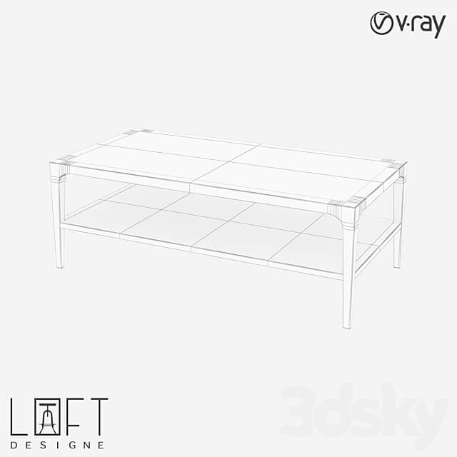 Coffee table LoftDesigne 60434 model 3D Models 3DSKY