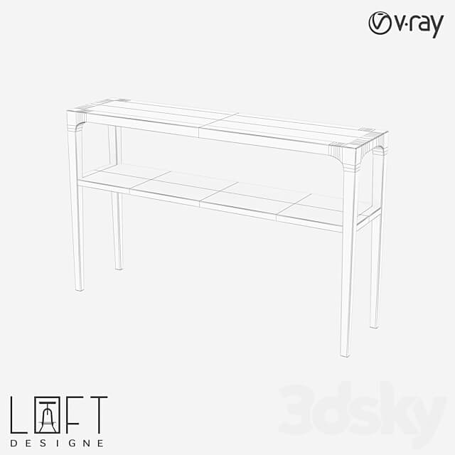 Console LoftDesigne 80306 model 3D Models 3DSKY