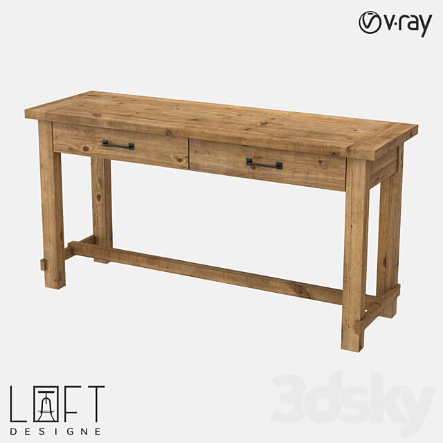 Console LoftDesigne 80312 model 3D Models 3DSKY