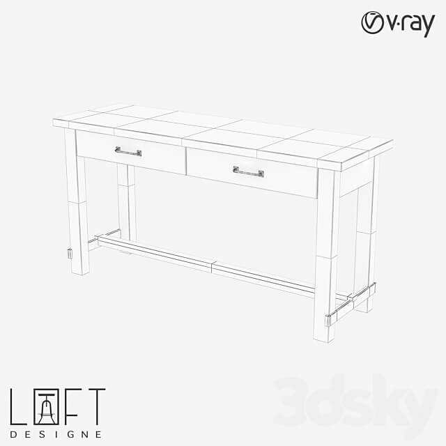 Console LoftDesigne 80312 model 3D Models 3DSKY