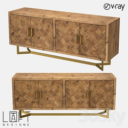 Chest of drawers LoftDesigne 80315 model Sideboard Chest of drawer 3D Models 3DSKY 