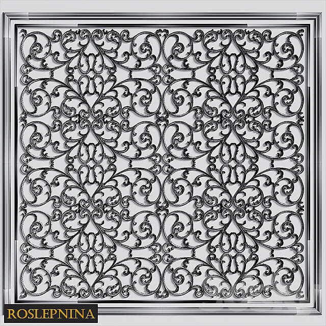 Ceiling composition GR 6007R from RosLepnina 3D Models 3DSKY