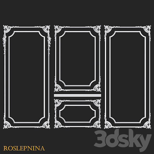 PRINCESS frame set by RosLepnina 3D Models 3DSKY