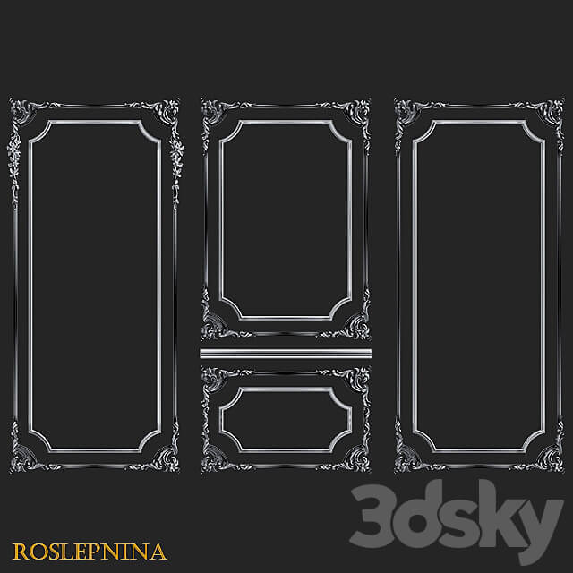 PRINCESS frame set by RosLepnina 3D Models 3DSKY