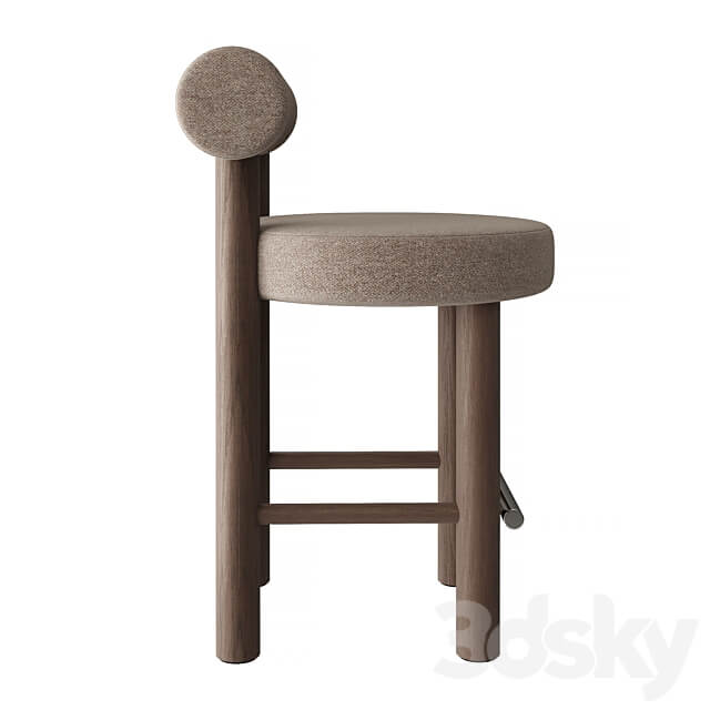  OM Counter Chair Gropius CS2 3D Models 3DSKY