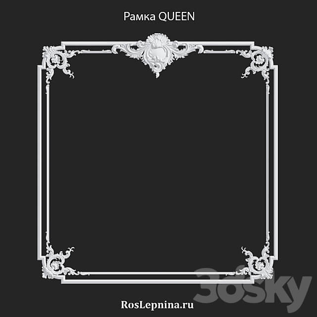 Set of frames QUEEN by RosLepnina 3D Models 3DSKY