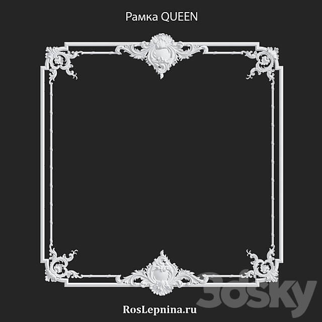 Set of frames QUEEN by RosLepnina 3D Models 3DSKY