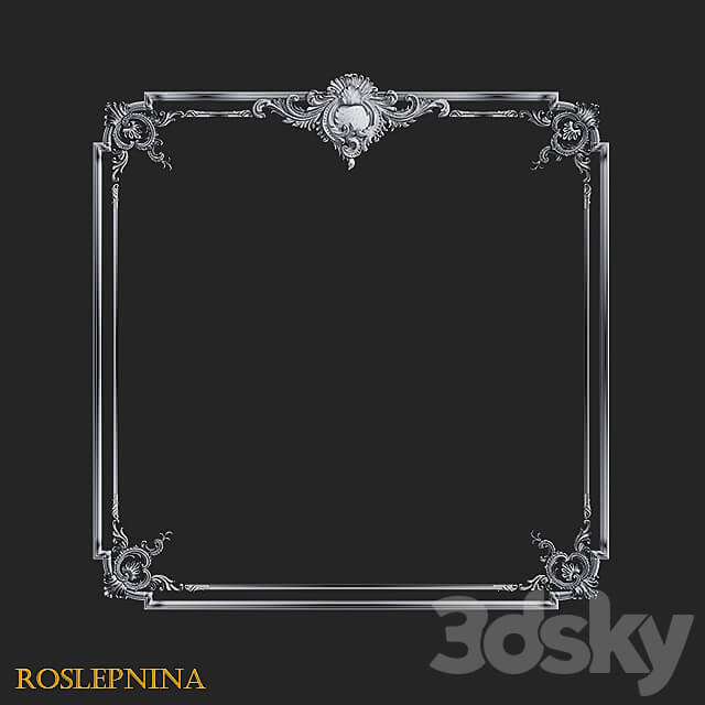 Set of frames QUEEN by RosLepnina 3D Models 3DSKY