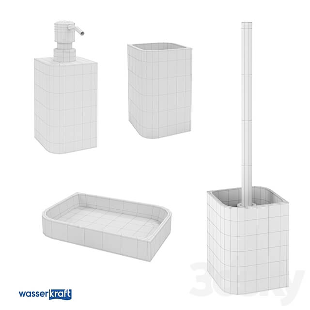 Table Bathroom Accessories Elba K 2700 ОМ 3D Models 3DSKY