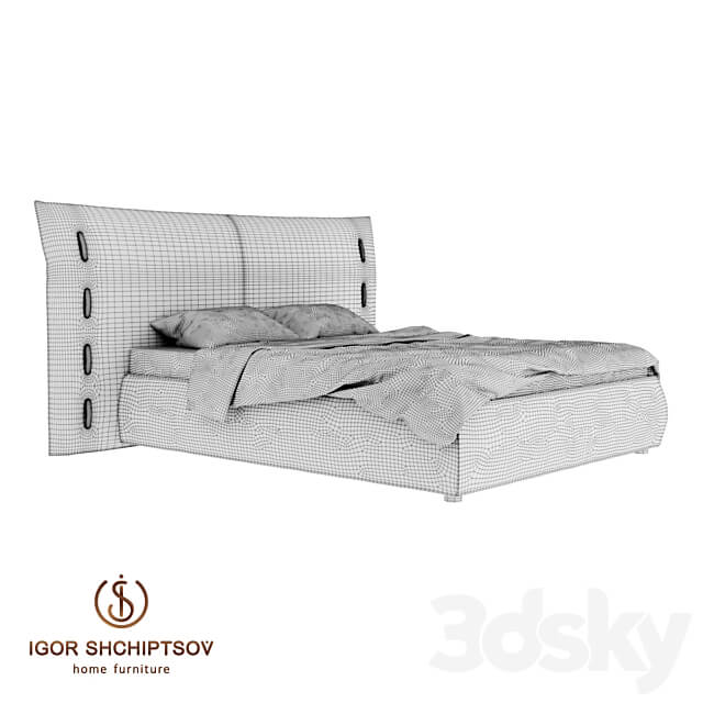 OM. ESTELA bed Bed 3D Models 3DSKY