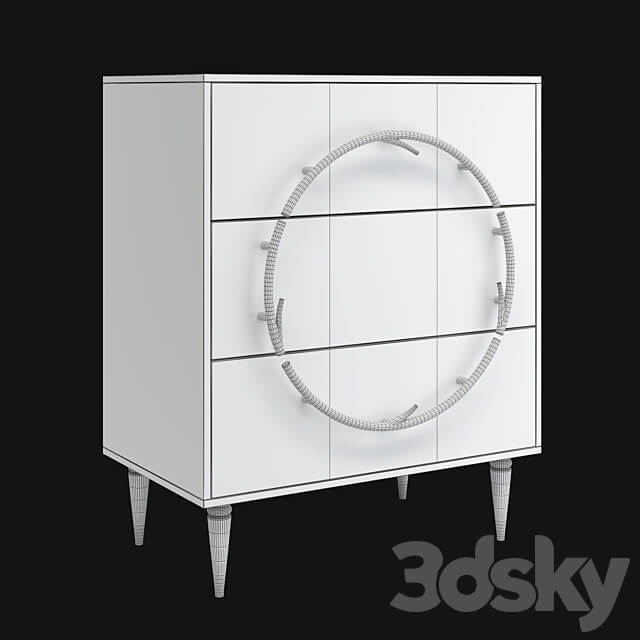 Chest of drawers Art Classic Sideboard Chest of drawer 3D Models 3DSKY