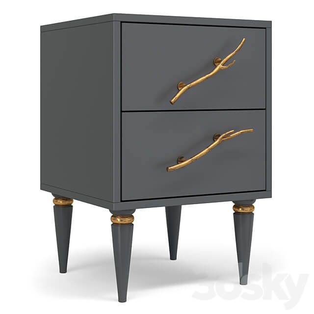 Om bedside table Art Classic Sideboard Chest of drawer 3D Models 3DSKY