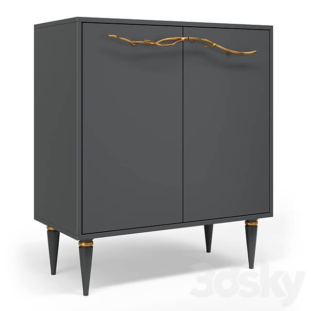 OM Chest of drawers with hinged doors Art Classic Sideboard Chest of drawer 3D Models 3DSKY