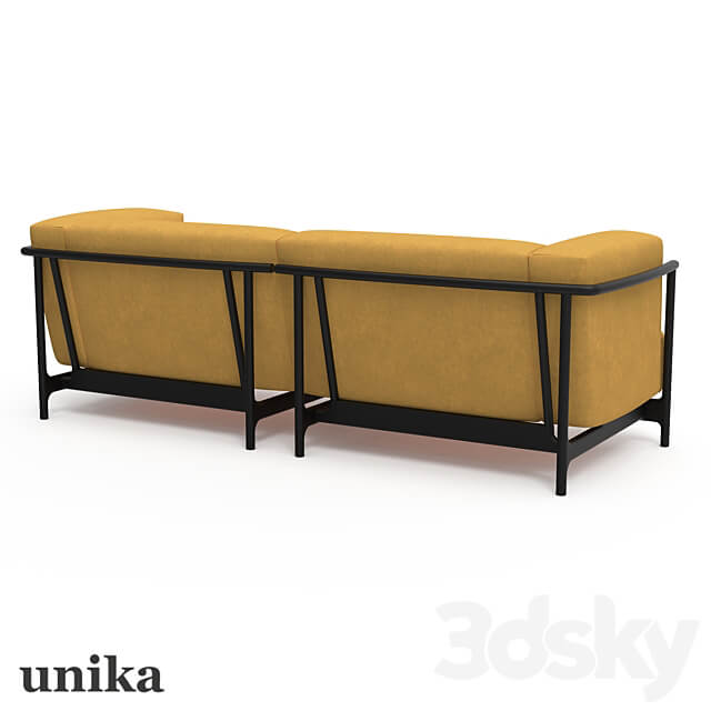 Modular sofa Hans Set 3 3D Models 3DSKY