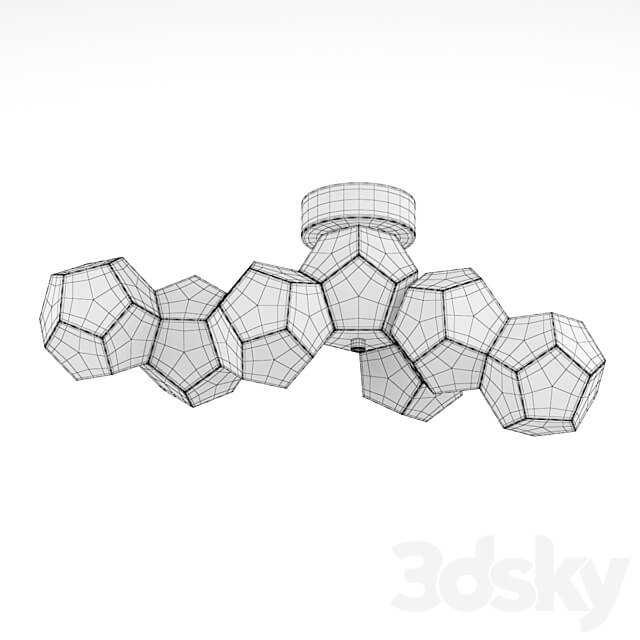 Odeon Light 4305 36CL BINGO Ceiling lamp 3D Models 3DSKY