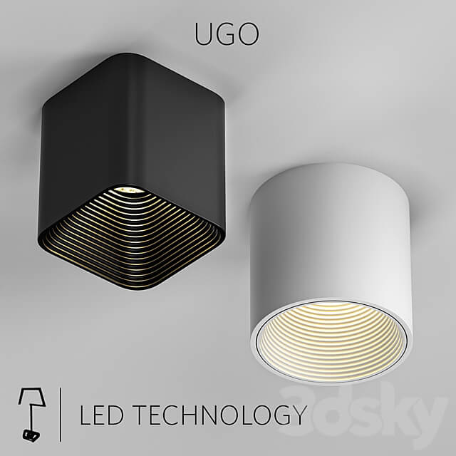 UGO Ceiling lamp 3D Models 3DSKY