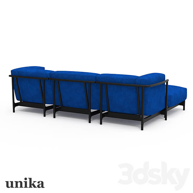 Modular sofa Hans Set 7 3D Models 3DSKY