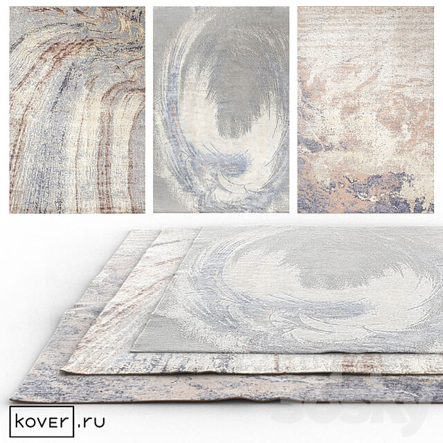 Carpets abstraction Art de Vivre Kover.ru Set2 3D Models 3DSKY