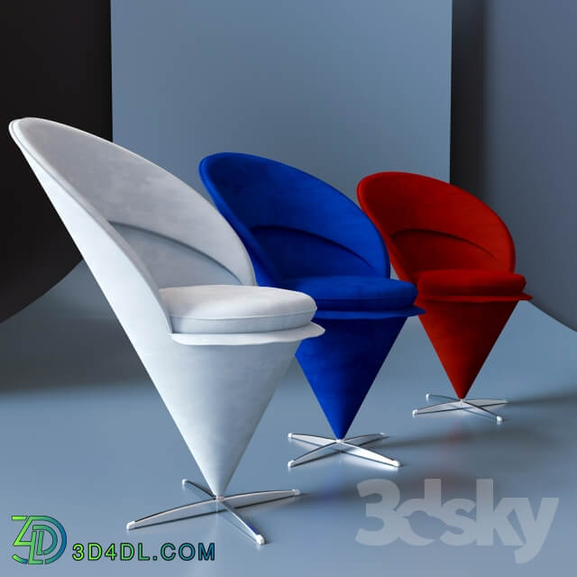 chair ConeChair designer Verner Panton