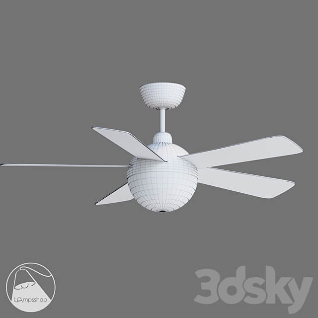 Ventilator Besol FN0007a Pendant light 3D Models 3DSKY