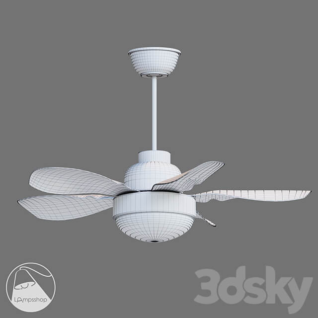 Ventilator Donise FN0034a Ceiling lamp 3D Models 3DSKY