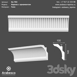Decorative cornice Ka 703 OM 3D Models 3DSKY 