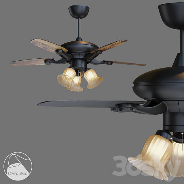 Ventilator Lofus FN0022 Pendant light 3D Models 3DSKY