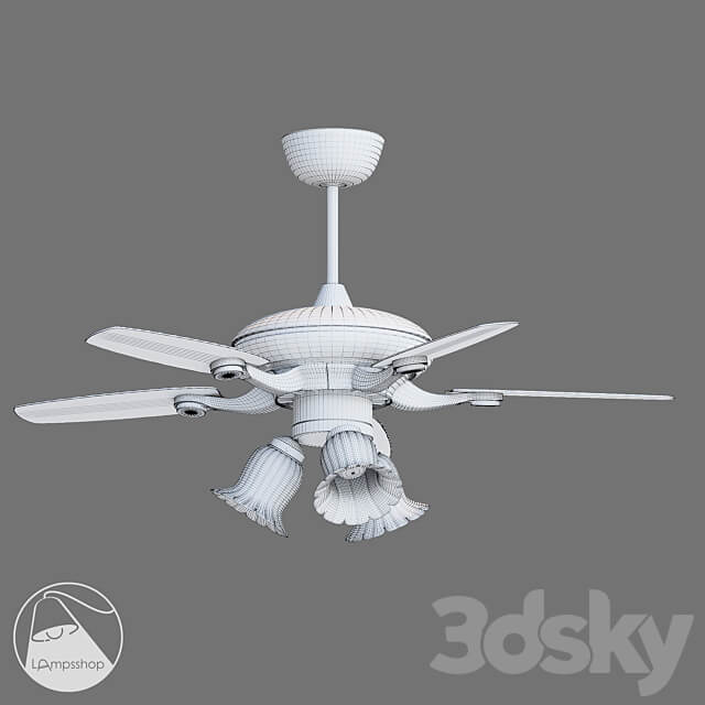 Ventilator Lofus FN0022 Pendant light 3D Models 3DSKY
