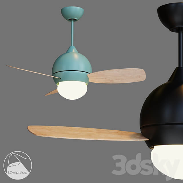 Ventilator Molos FN0005a Pendant light 3D Models 3DSKY