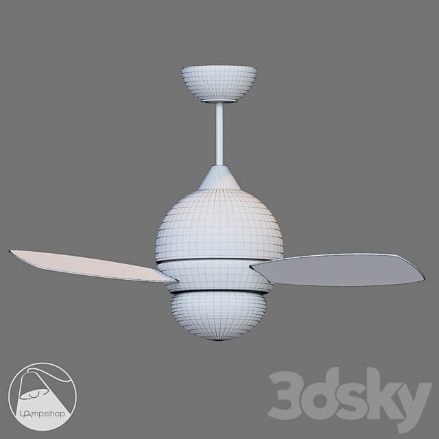 Ventilator Molos FN0005a Pendant light 3D Models 3DSKY