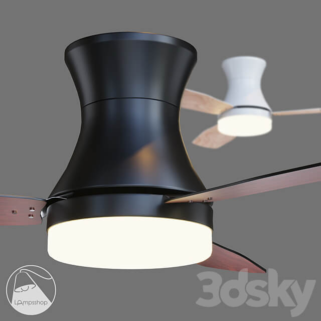 Ventilator Nomtanio FN0029a Ceiling lamp 3D Models 3DSKY