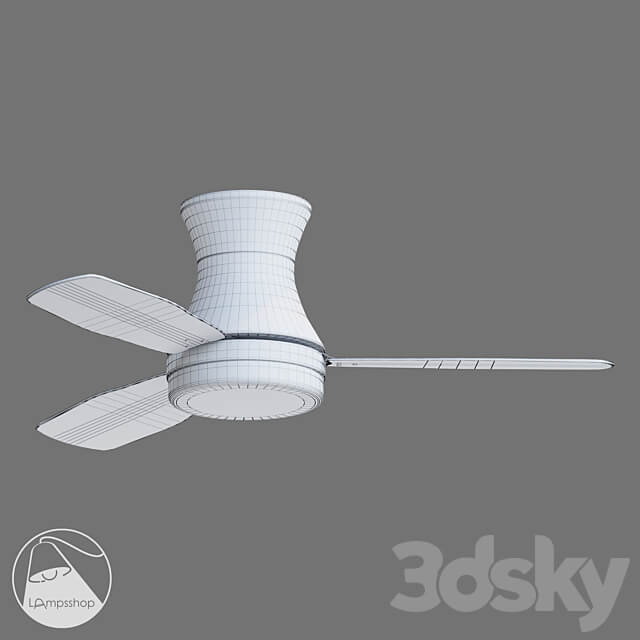 Ventilator Nomtanio FN0029a Ceiling lamp 3D Models 3DSKY