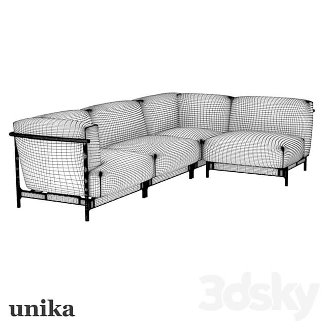 Modular sofa Hans Set 9 3D Models 3DSKY