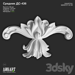 www.dikart.ru Ds 436 80x133x14mm 21.5.2021 3D Models 3DSKY 