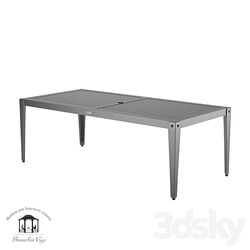 Leon rectangular dinning table 3D Models 3DSKY 