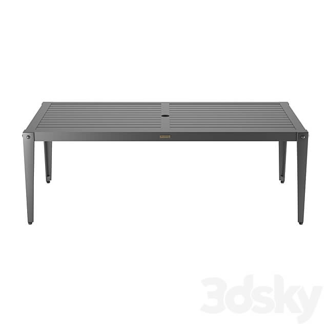 Leon rectangular dinning table 3D Models 3DSKY