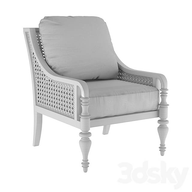Albero Koloniale armchair 3D Models 3DSKY