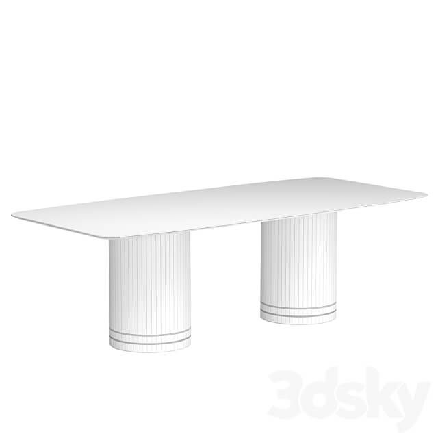 Kronco Verdi porcelain stoneware dining table 3D Models 3DSKY