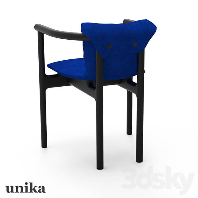 Semi chair Inge Soft 3D Models 3DSKY