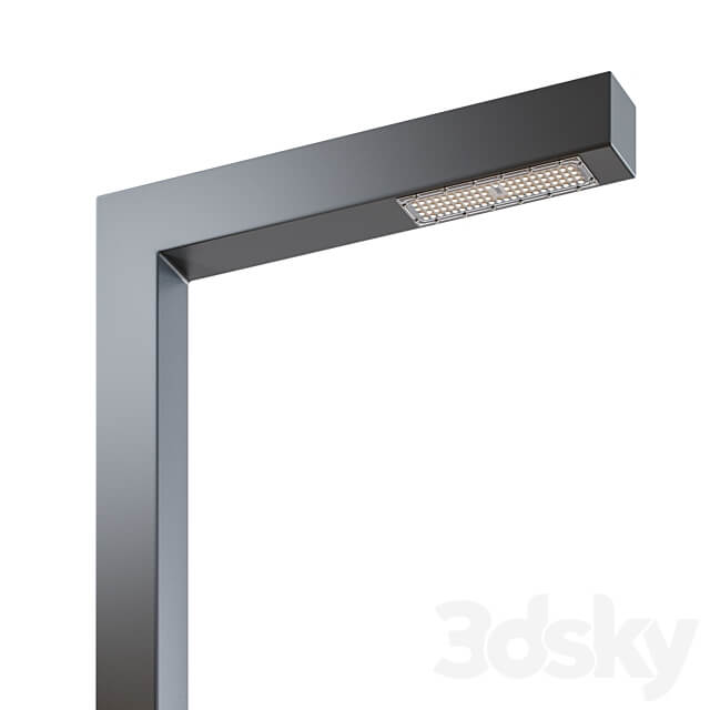 LED Park Lighting Stolb Park CUT M Street lighting 3D Models 3DSKY