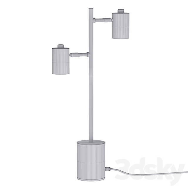 Table lamp 2 Spots art. 27049 by Pikartlights 3D Models 3DSKY