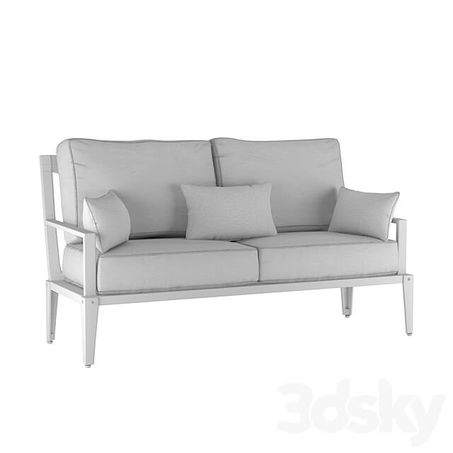Leon loveseat sofa 3D Models 3DSKY